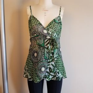 Macy's Printed Flowy Cami with Bow